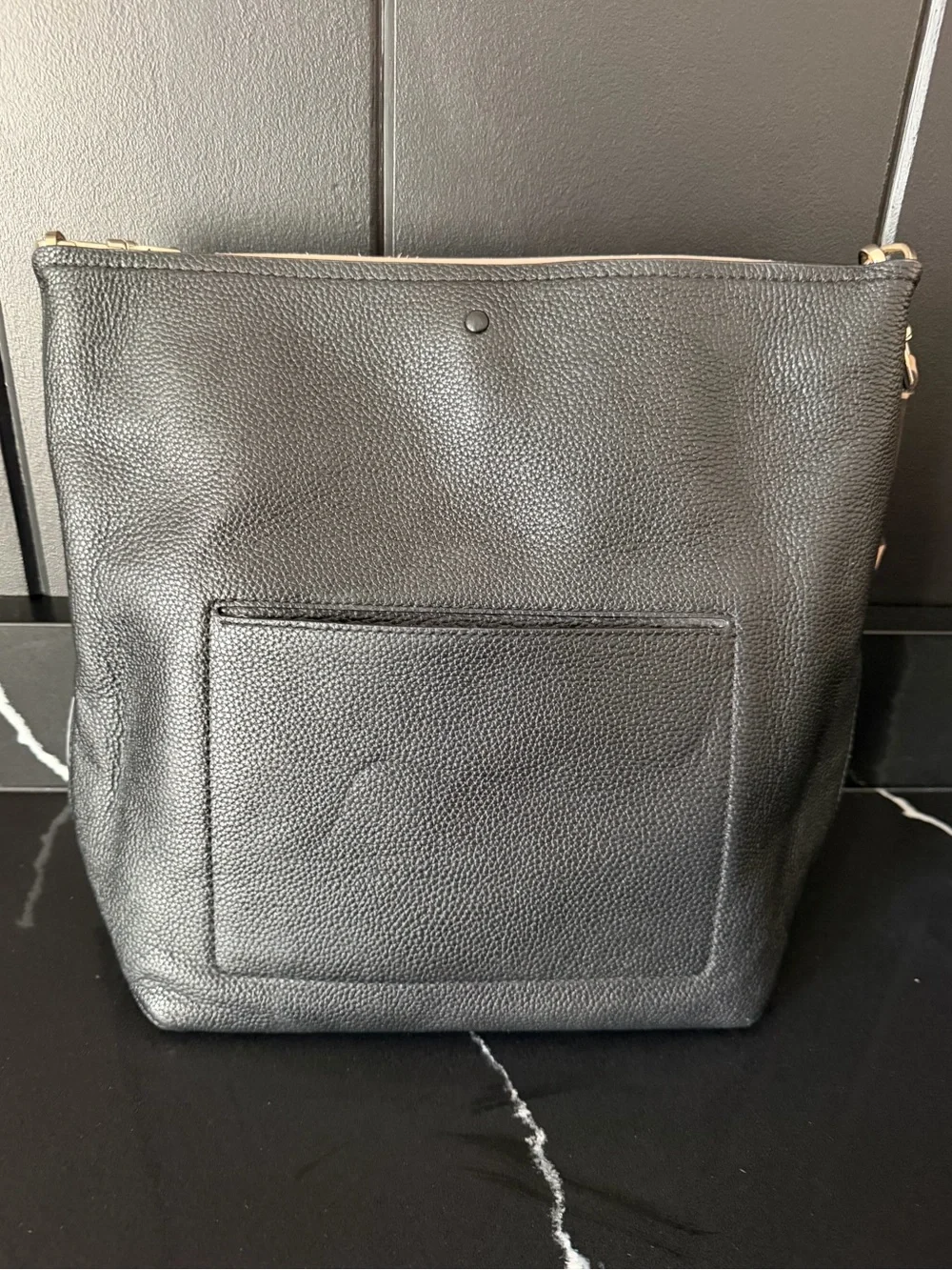 Kate Spade New York Pebbled Leather Shoulder Bag Black - Picture 5 of 10